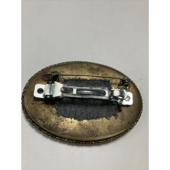 One Of A Kind Micro-mosaic Hair Barrette Or Broach  Antique